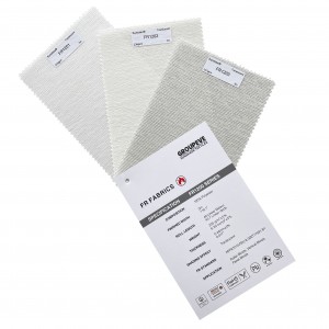 Novi dizajn 100% poliesterska prozirna tkanina za roletne za dom