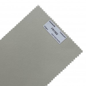 Moethus wedi'i Adeiladu Mewn Gwydr 100% Polyester Translucent FR Roller Fabric For Window