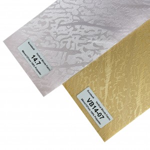 Trendy stoffen verticale jaloezieën met lichtregeling en verticale rails China gouden gordijnen moderne jaloezieën