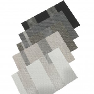 Zebra Fabric შიდა ნახევრად ბლაინდების ქსოვილი Windows-ისთვის მოტორიზებული ფანჯრის ღამე დღე და ღამე Zebra blinds Roller Fabric
