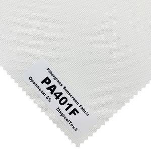 Ekološki prihvatljiva fiberglas tkanina za zaštitu od sunca 36% fiberglasa i 64% PVC