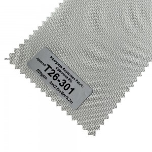Tkanina za zaštitu od sunca od bijele pređe presvučena fiberglasom PVC-om Ljetne nijanse Uredska tkanina za zaštitu od sunca od stakloplastike.