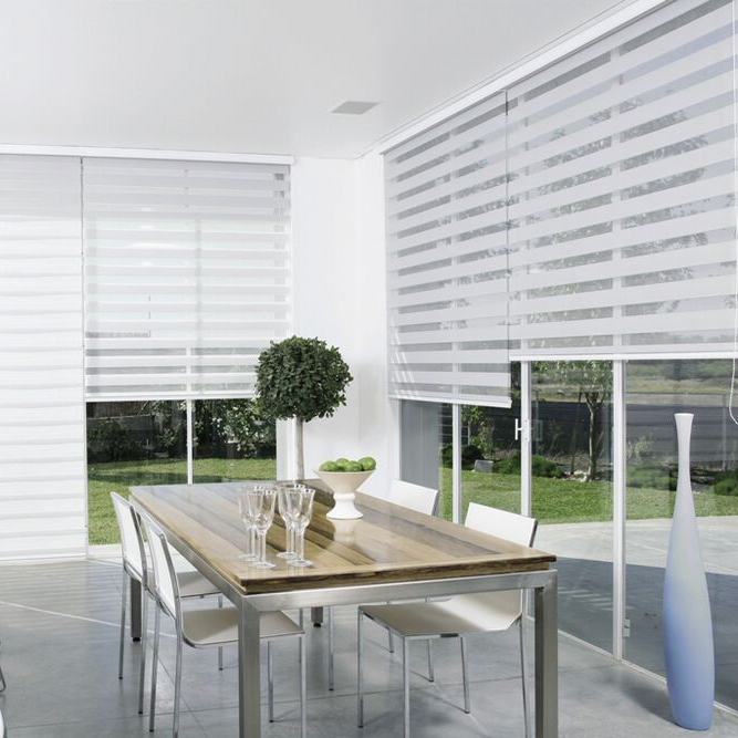 Benefits Of Zebra Fabric For Double Layer Blinds