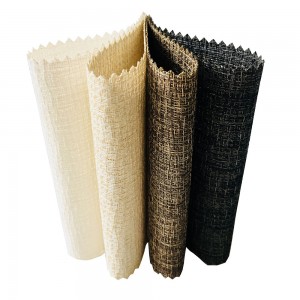 Nā Pākuʻi Manualized Polyester A me PVC Openness UV Proof Fabric Waterproof Sunscreen Fabric Fireproof Fabric