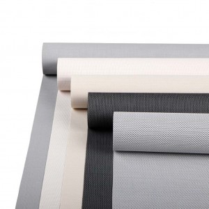 Motorized Chain Blinds Semi Blackout Home ສໍາລັບ Indoor Window Roller Shade Black Out Fabric Solar Blinds