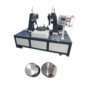 Round cover sun pattern wire drawing machine