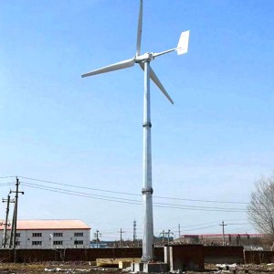 wind turbine on grid working system