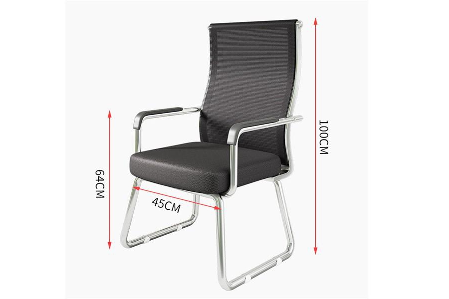 Ekonomiczny, szybki i łatwy montaż prefabrykowanego krzesła biurowego w akademiku