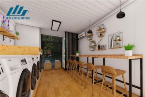 Shtëpia modulare e lavanderisë me dizajn të ri
