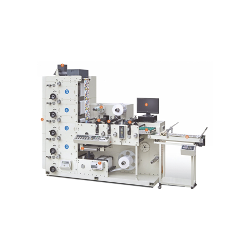 Машина за печатење и сечење со 4 боја Flexo HEY150-480