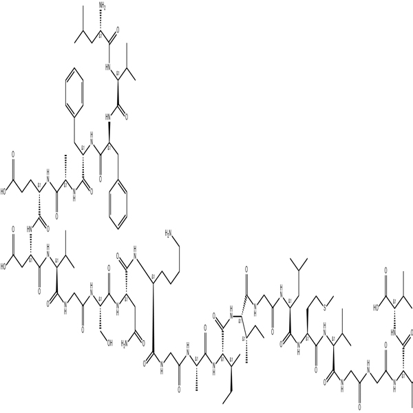 Amiloido β-baltymų (17-40) amonio druska/156790-69-1 /GT peptidas / peptidų tiekėjas
