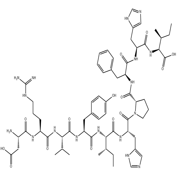 Angiotensin 1 Dynol / 484-42-4 / Peptid GT / Cyflenwr Peptid
