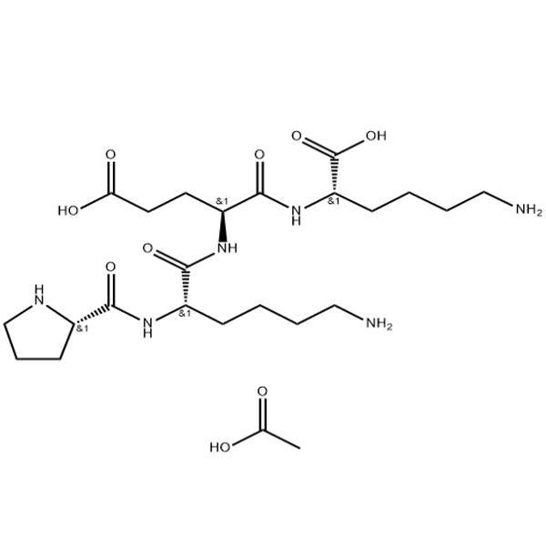 Formule chimique du tétrapeptide-30