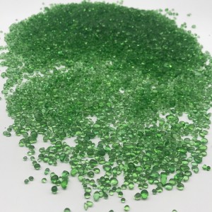 GB-017 contas de vidro de cor verde claro para d...