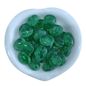 NB-018 اللون الأخضر الزجاجي الحجري الزجاجي المسطح...