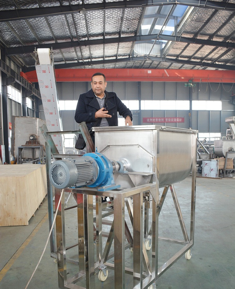 Luohe Guantuo Company get the 3 set mixer machine order from Arab consumer (2)