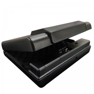 Пистолетный сейф быстрого доступа Guarda с цифровым и биометрическим замком по отпечатку пальца — модель PS52DLB