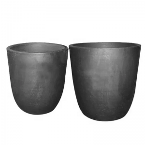 Silicon Graphite Crucible For Metal Fustus Clay Crucibles Steel