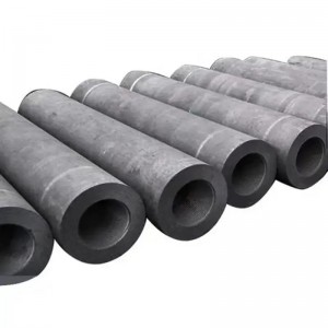 Furnace Graphite Electrode Small Diameter 75mm Gumagamit Para sa Steel Foundry Smelting Refining