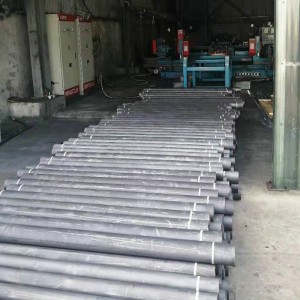 स्टील और फाउंड्री उद्योग में इलेक्ट्रिक आर्क फर्नेस के लिए छोटे व्यास वाली ग्रेफाइट इलेक्ट्रोड रॉड