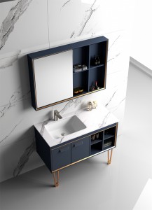Алуминиумски шкаф за бања со огледало