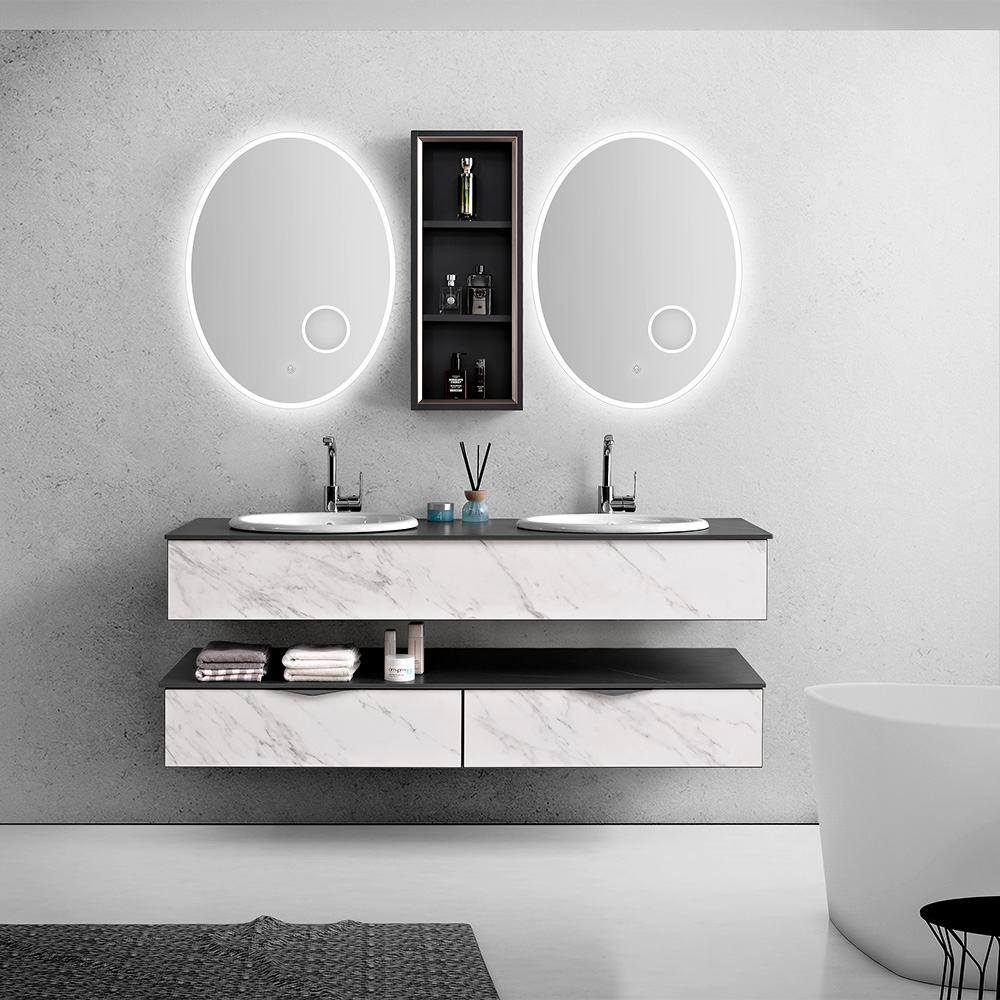 Augstas kvalitātes vannas istabas sienas skapji un pielāgoti tualetes risinājumi
