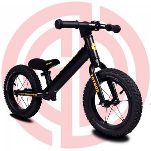 GD-KB-B003:(Black)Kids balance bike, kids bike,Toybox, cool kids’ bike
