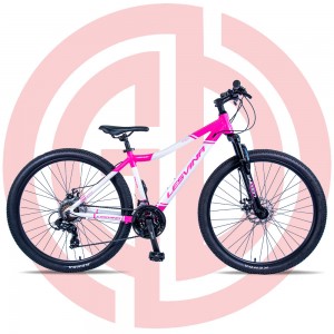GD-MTB-059(JL): 27.5” Aluminum frame Mountian Bicycle for Women SHIMANO Speed System