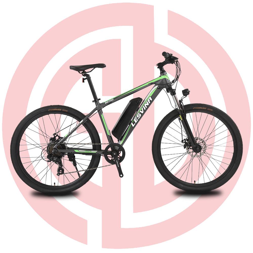 GD-EMB-015：Electric mountain bike, 36V250W, 27.5 inch, ShimanoTY300, mechanical disc brake Featured Image
