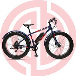 GD-EMB-008：  Electric Mountain Bicycles, 26 Inch, alloy frame, hydralic disc brakes, alloy 6061 TIG welded