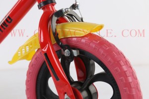 GD-KB-008：  Boy’s bike with training wheels, cool kids’ bike, fashionable children bike, red kids’ bike