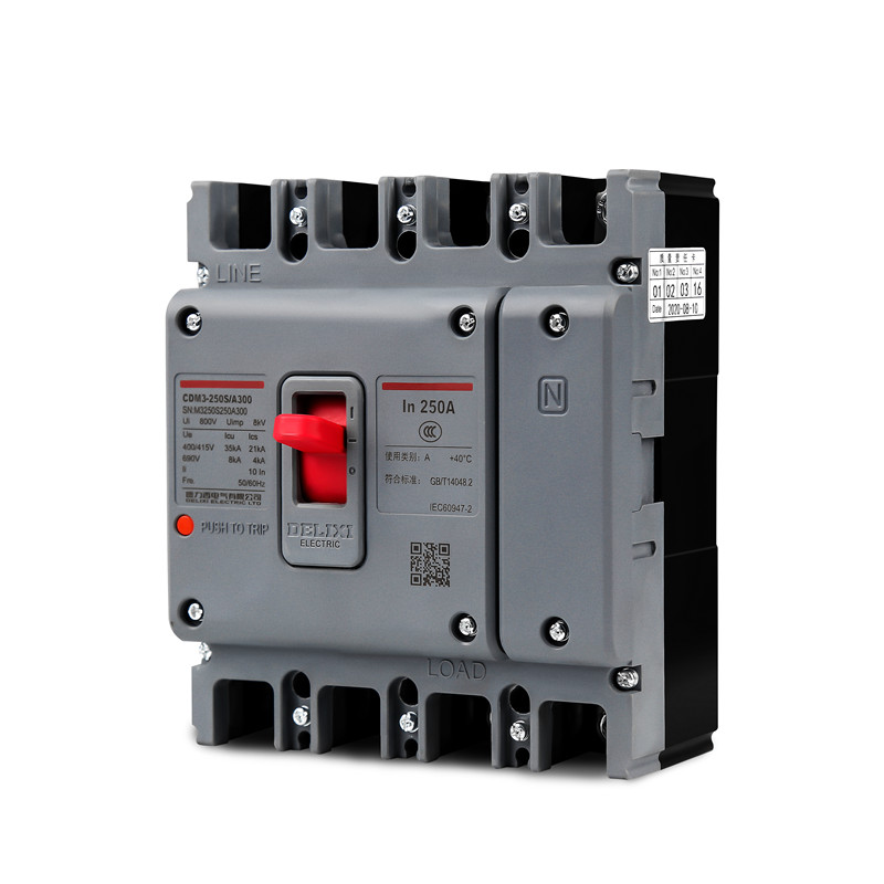 CDM3 AC Type Power Industrial MCCB Molded case circuit breaker