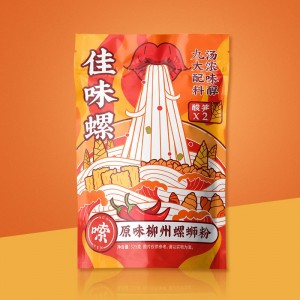 د فابریکې مستقیم خرڅلاو سیند Snails Rice Noodle Instant Food Luosifen