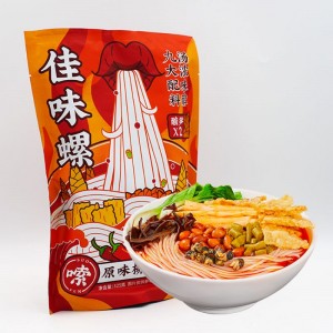 Գործարանային ուղղակի վաճառք River Snails Rice Noodle Լուծվող սննդի Luosifen