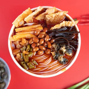 슈퍼마켓에 대 한 중국 공급 배럴 맛 있는 즉석 달팽이 쌀 음식 국수