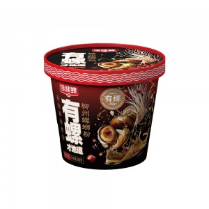 Tuam Tshoj Supply Barreled Tasty Instant Snail Rice Food Noodles for Supermarket