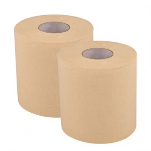 100% ren naturlig ubleget 3-lags bambus toiletrulle private label bambus badeværelsespapir