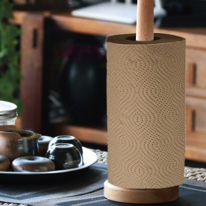 China vervaardiger persoonlike private etiket eko-vriendelike ongebleikte bamboes kombuis papier handdoek