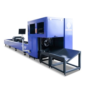 Máquina de corte de tubo laser de fibra GX-CG60 para tubo de metal