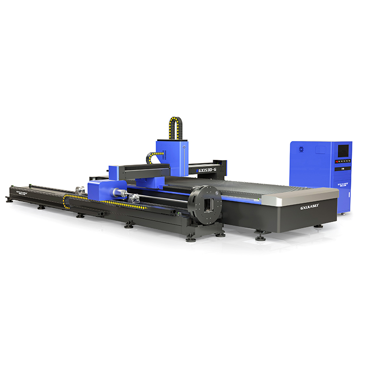 GX-1530G Mesin Pemotong Laser Ukiran Tabung Lembaran CNC
