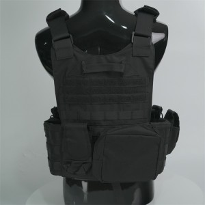 FDY-07 Plate carrier Molle Black bulletproof Tactical Vest