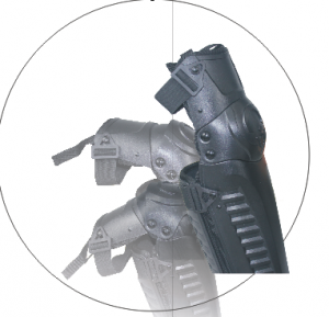 Reliable Supplier Ballistic Face Shield - HT-09 New Design Knee Flexible Active Leg Protector – Ganyu