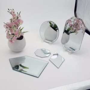 Срібне дзеркало 3-8 мм для декору