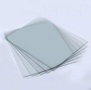 1-3mm सानुकूल आकार स्पष्ट सुपर-पातळ ग्लास शीट ग्लास