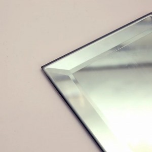 ورق آینه شناور آلومینیومی شفاف تک یا دو روکش با لبه صیقلی/خاشی