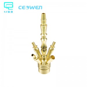 Wholesale China Zinc Alloy Die Casting Factory Quotes –  New Gold Aluminium Water Smoker  – GZ