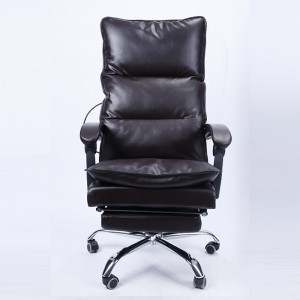 Ghế massage giá rẻ nội thất văn phòng làm việc điều hành ghế tựa ghế ông chủ sang trọng màu đen PU da ghế massage văn phòng có chỗ để chân