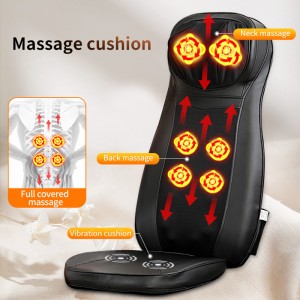 Bella Hot Selling Airbag Vibrerende ferwaarme massage Cushion ferleget wurgens