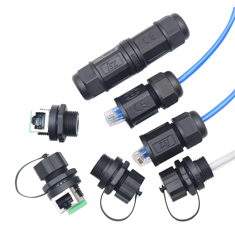 Conector impermeable M25 RJ45