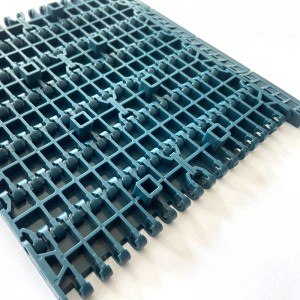 HAASBELTS Plastic Conveyor Freeflow Transfers Flat Top 1000 модулдук кур